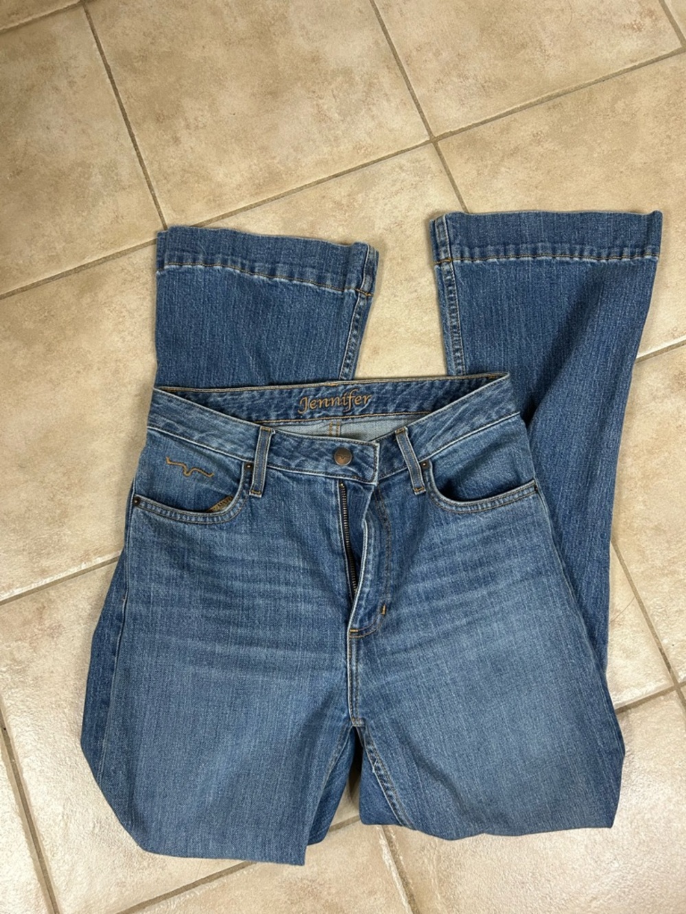 Kimes Ranch Women's Medium Blue Flare Jeans